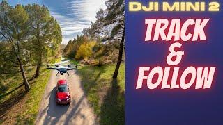 DJI Mini 2 can TRACK & FOLLOW!