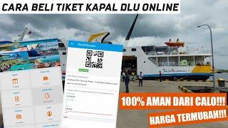 Cara Membeli Tiket Kapal Dharma Lautan Utama Secara Online Menggunakan Aplikasi‼️100% Aman Dari Calo