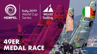 49er Medal Race | Hempel World Cup Series Genoa 2019