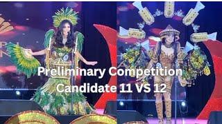 JUST IN: MISS UNIVERSE PHILIPPINES 2025 LAGUNA PRELIMINARY COMPETITION CANDIDATE 11 VS 12 