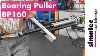 Ausbauen von Rillenkugellagern mit dem simatool Kugellagerabzieher Bearing Puller BP160