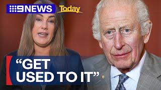 Senator Lidia Thorpe refuses to stand down after confronting King Charles III | 9 News Australia