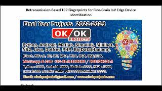 Retransmission Based TCP Fingerprints for Fine Grain IoV Edge Device Identification