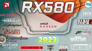 | AMD RX 580 4GB + AMD Ryzen 5 3600 |  Budget Gaming in 2023 30 GAMES Test