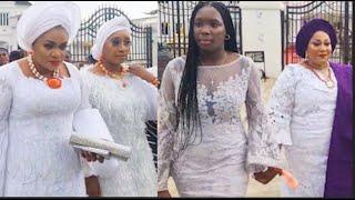 Ooni of Ife Arrives the Palace in Style as His Wives & Daughter Make a Swag-Filled Entrance