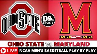 OHIO STATE vs MARYLAND LIVE  NCAA Men’s Basketball Game Score & Play-by-Play Commentary Dec 4, 2024