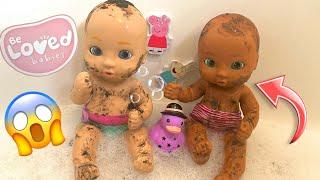 NEW Be loved babies dolls swimming in the Bath 