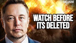 3 Mins Ago: Elon Musk LEAKED The Whole Secret About WEF, Deep State (2024)