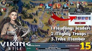 NUFLINGS LEADERS FIGHT AND MIGHTY TROOPS | VIKING RISE | VIKING RISE GAMEPLAY HINDI P-15