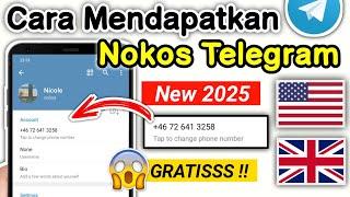Cara Buat Nokos Telegram Terbaru 2025 || Nomor Luar Negeri Telegram 100% Work