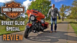 Harley-Davidson Street Glide Special Review. Is this big torquey touring motorbike the best there is