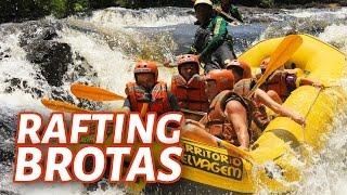 Rafting no Rio Jacaré Pepira - Brotas, São Paulo