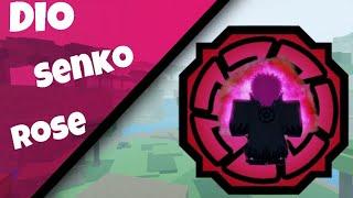 *MAX* DIO SENKO ROSE SHOWCASE | Shindo Life