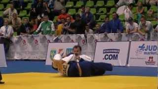 Judo Veterans EM 2012 Opole M4-90kg ELIZAROV, Alexander (RUS) - DERBICH, Dobieslaw (POL).mp4