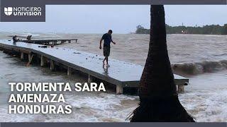 Tormenta tropical Sara deja lluvias torrenciales a su paso por Centroamérica: hay riesgo de deslaves