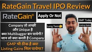 Rategain Travel Technologies Limited IPO Review | Jayesh Khatri