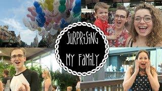 Surprising My Family In DisneyWorld | Dear Tom&Gi