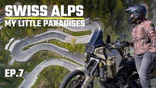 My Graubunden favorites: MALOJAPASS, SILVAPLANA, JULIERPASS - SWISS ALPS solo motorcycle trip EP.7