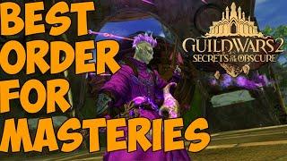 What masteries to level in Guild Wars 2 Secrets of the Obscure!