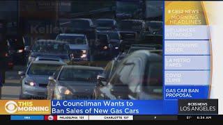 Koretz motion seeks ban on sale of new gas cars by 2030