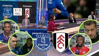 Everton vs Fulham 1-1 Post Match Analysis | Keane, Beto, Iwobi and Marco Silva Reactions