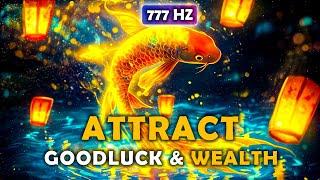 777 Hz Attract DIVINE Abundance GOODLUCK ! Receive Endless MIRACLE & BLESSINGS ! LOA Meditation