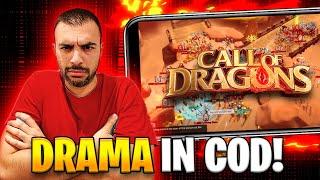 #CoDRAMA | K23 TFS vs AncS Civil War Situation! BOTH SIDES RESPOND! | Call of Dragons