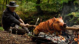 SERBIAN CHEF'S WHOLE ROASTED PIG - MUST SEE!