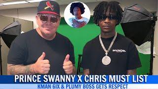 Prince Swanny EPIC Interview With Chris Must List In Miami, Kman 6ixx & Plumpy Boss Gets Respect