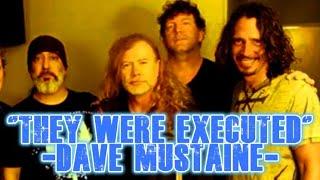 Dave Mustaine on Chris Cornell/Chester Bennington "They Were  Executed"