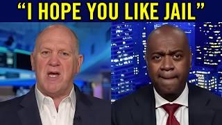 LUNATIC Democrat HUMILIATED by Tom Homan after ATTACKING ICE Facility