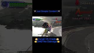 Vergil VS Credo DMD 1 MINUTE KILL !!!  ️️ DMC 4 #dmc #dmc4 #vergil #shorts
