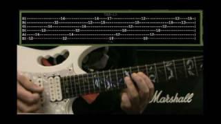 THE ECHO SONG (1/2) - (Guitar Lesson) - Paul Gilbert