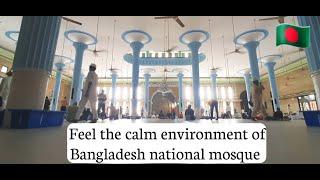 National mosque Bangladesh afternoon time | Baitul Mukarram | VIRTUAL WALKER IA