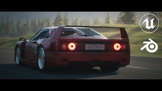 Lamborghini Countach x Ferrari F40 | Unreal Engine 5 Cinematic