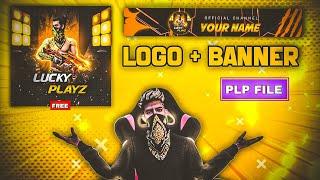 [ PLP FILE ] FREE FIRE VIP LOGO + BANNER PACK  || LUCKY PLAYZ ||