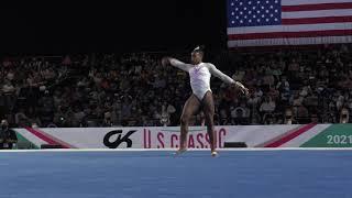 Karis German - Floor Exercise - 2021 GK U.S. Classic - Senior Competition