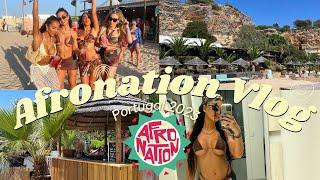 AFRONATION 2023 VLOG | PORTUGAL GIRLS TRIP | FT. BURNA BOY, WIZKID, 50 CENT, FIREBOY, ASAKE