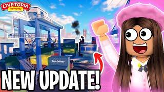 *NEW*  PORT UPDATE in LIVETOPIA (ROBLOX) Update 173