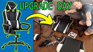 Cheap Chair / Good Upgrade? ~ Unboxing and Setup of Amazon Gaming Chair | Gears and Tech