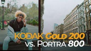 Kodak Gold 200 vs Portra 800 | Portrait + Street Film Photography