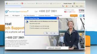 Internet Explorer® 8: How to set current webpage as the home page on Windows® XP?