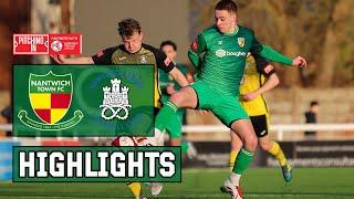 HIGHLIGHTS | Nantwich Town 2-1 Newcastle Town | PitchingIn NPL West | 1/1/25