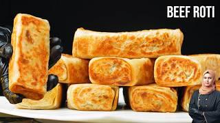 Easy Beef Roti Recipe | A Tasty Sri Lankan Street Food Snack