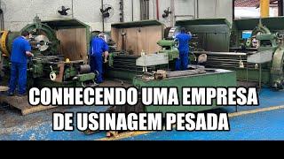 EMPRESA DE MÁQUINAS PESADAS USINAGEM NO TORNO MECÂNICO PESADO