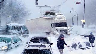 Aktuell!! Starker Schneefall sorgt in Italien für Chaos