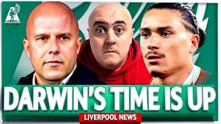 DARWIN SHOULD BE FINISHED AT LIVERPOOL + SLOT GIVES BRADLEY INJURY UPDATE! Liverpool FC Latest News