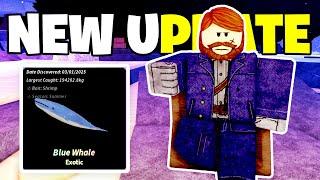 Roblox Fisch - NEW BLUE WHALES & CAPTAIN AHAB QUEST UPDATE GUIDE (New Update)