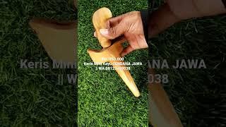 Rp. 650.000,-KERIS MINI KAYU CENDANA JAWA || WA 8123489038  #shorts #handicraft  #makrifatbusiness