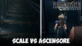 FINAL FANTASY 7 REMAKE (ITA) - Scale VS Ascensore